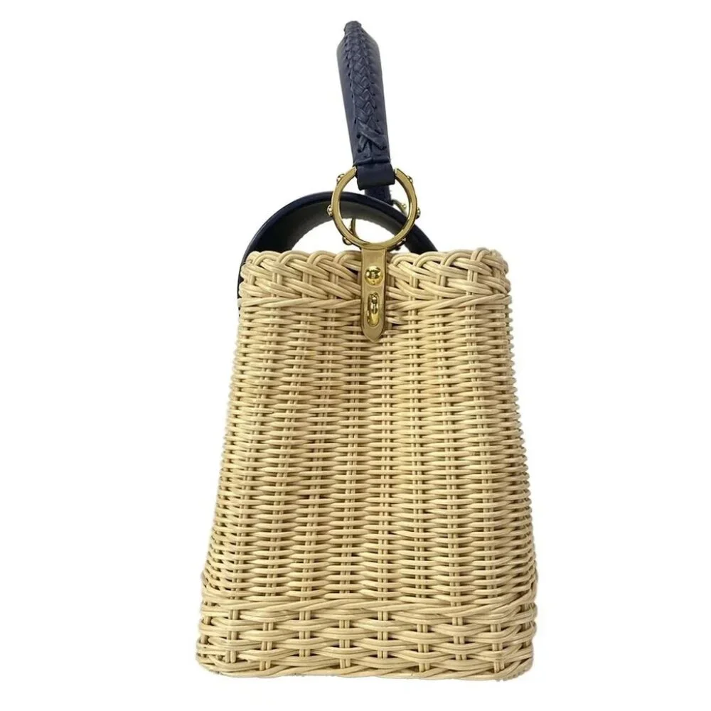 LOUIS VUITTON Capucines BB M14366 Navy Capucines RFID : confirmed Handbag - Picture 3 of 14